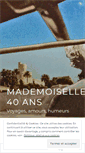 Mobile Screenshot of mademoiselle40ans.com