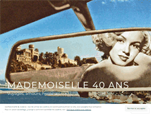 Tablet Screenshot of mademoiselle40ans.com
